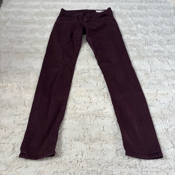 Rag & Bone Women's Size 27 Purple Skinny Jeans - Picture 4 of 5